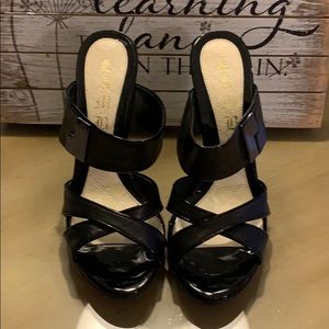LAMB high heel slip ins